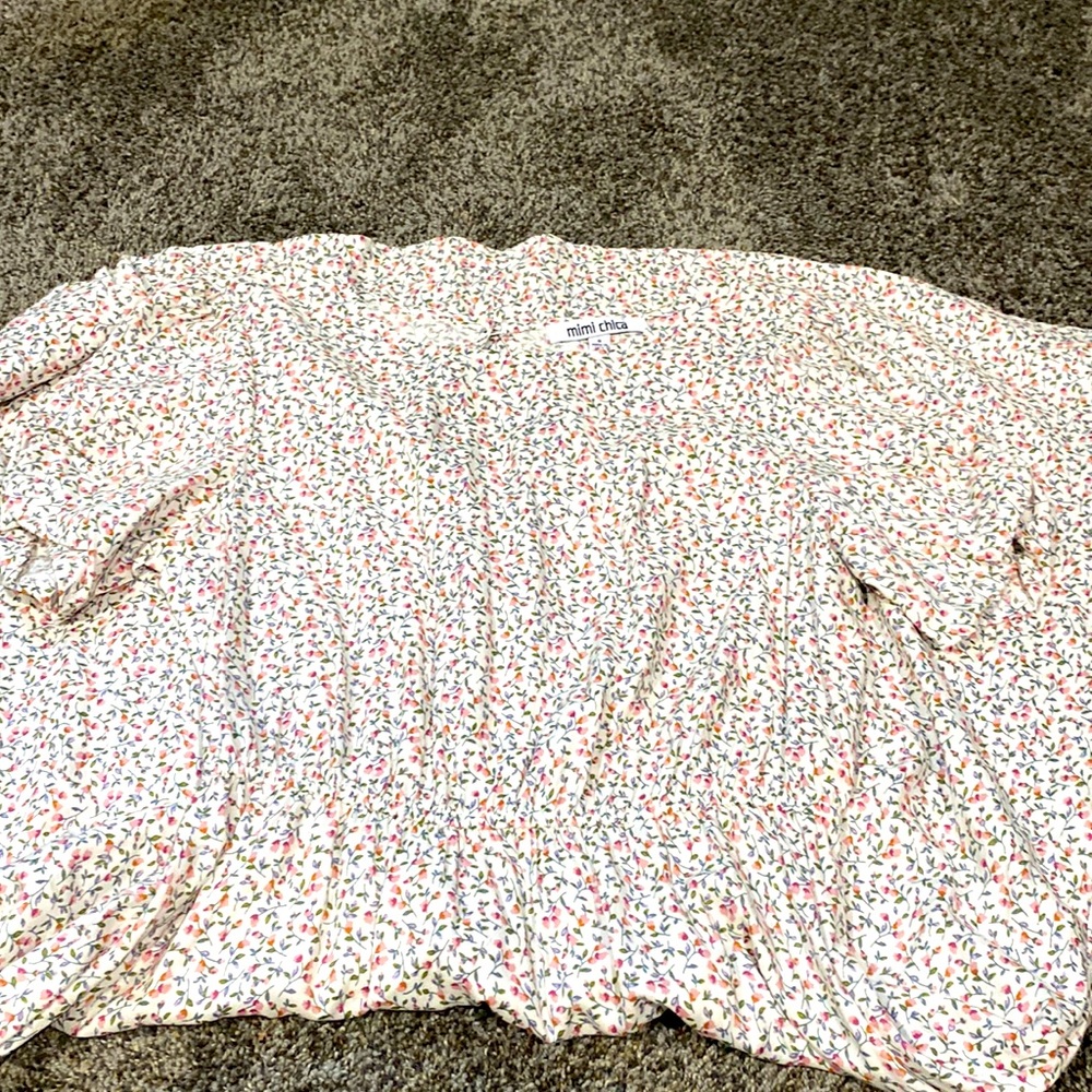 Ankle Length Flower Dress